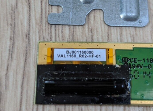 OEM HP Envy 15-K 15T-K VAL1160_R02-HF-01 Finger Print Scanner Biometric Device - Afbeelding 3 van 3