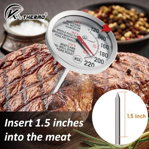 Meat Thermometer for Cooking - NSF certificated instant read cooking 1