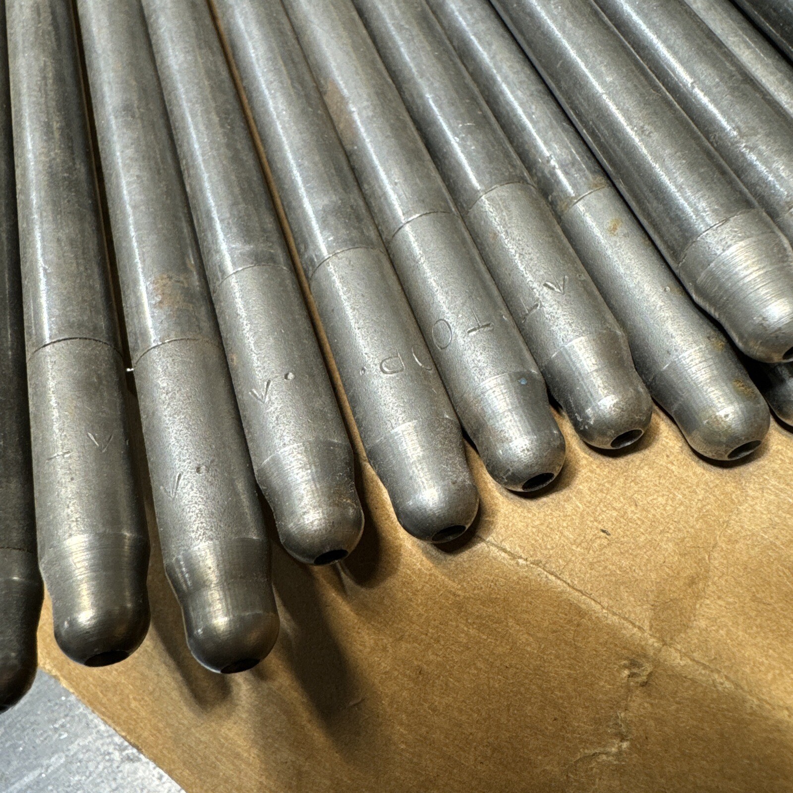 8 NEW TRW 48803 3/8" X 8.28"L Push Rods Pushrods BBC Chevy 396 427 402