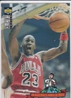 MICHAEL JORDAN Chicago Bulls Basketball WORLD OF TRIVIA Upper Deck CC Card LE!