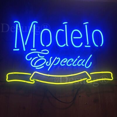 Modelo Especial 1925 Neon Sign 20''x16'' Lamp Bar Light Glass Poster Decor Z419