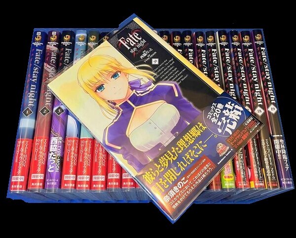 Fate/stay night vol. 1-20 Comics Complete Set Japanese Language