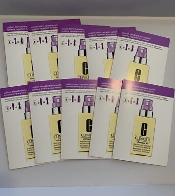 Lot 10X  Clinique ID Dramatically Different Hydrating Jelly Sample Packet