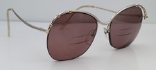 Vintage Logo 323 Gold Silver Oval Sunglasses FRAMES ONLY France