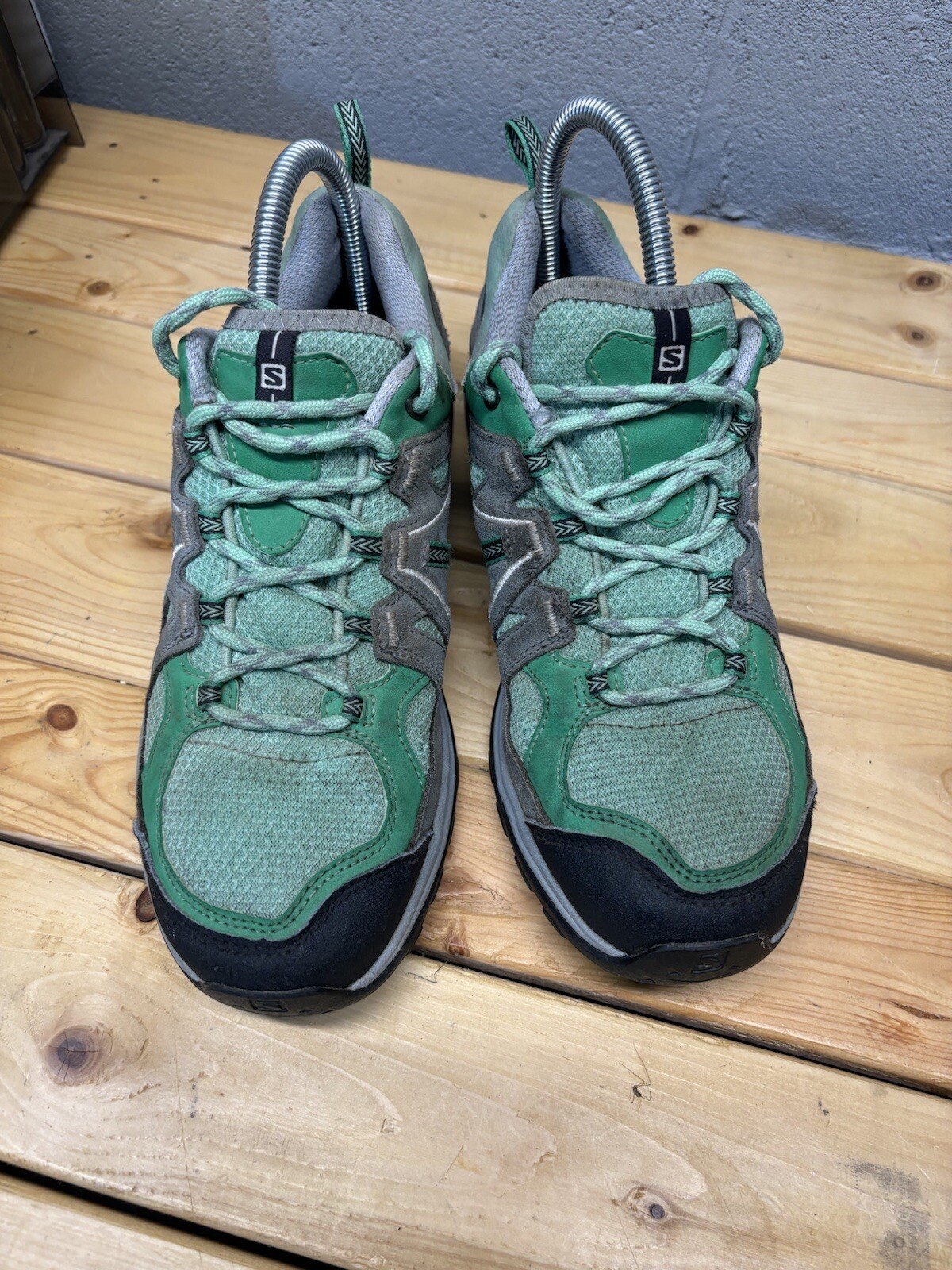 Scarpe donna Salomon Contragrip basse taglia 8 5 trail escursionismo corsa verde menta