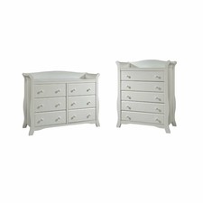 mamas and papas 2 piece nursery furniture set