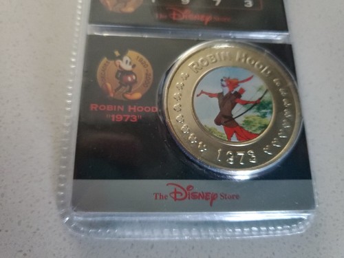 Sealed New The Disney Decades Coin and Card #38 "1973 Robin Hood" - 第 3/7 張圖片