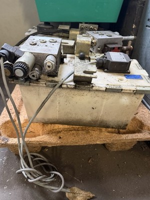 Hafa HYTOS Hydraulikpumpe 3-MH mit Ventilblock und Elektromotor Ladebrücke