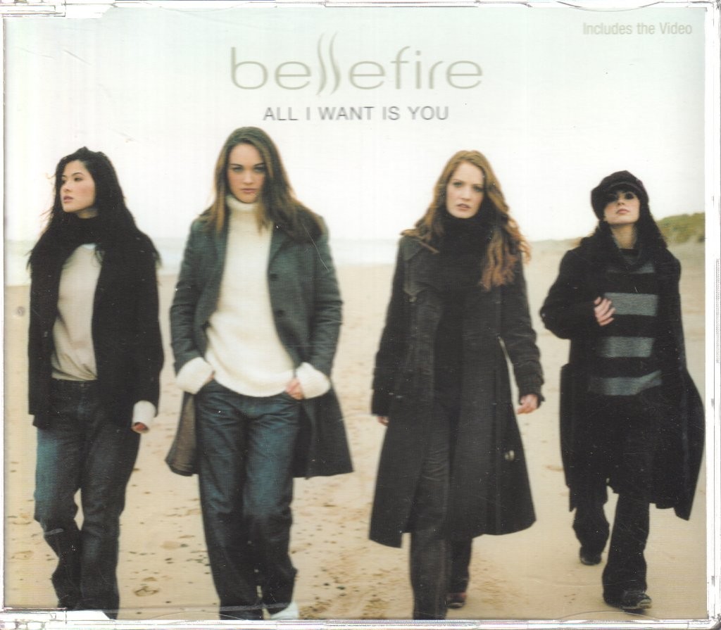 Bellefire All I Want Is You CD Europe Virgin 2002 enhanced CD single with video