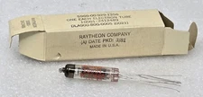 NOS Vintage Raytheon 10001-2412489 One Each Electron Tube Date 3/81