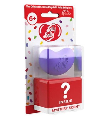 JELLY BELLY Squishy Scented Toy - Jelly Purple and One Mystery Scent