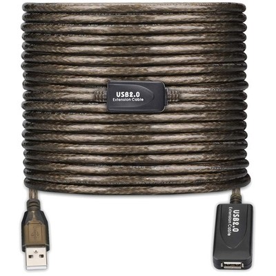 USB 2.0 Data Transfer Cable 60ft - Low-Power Signal Booster