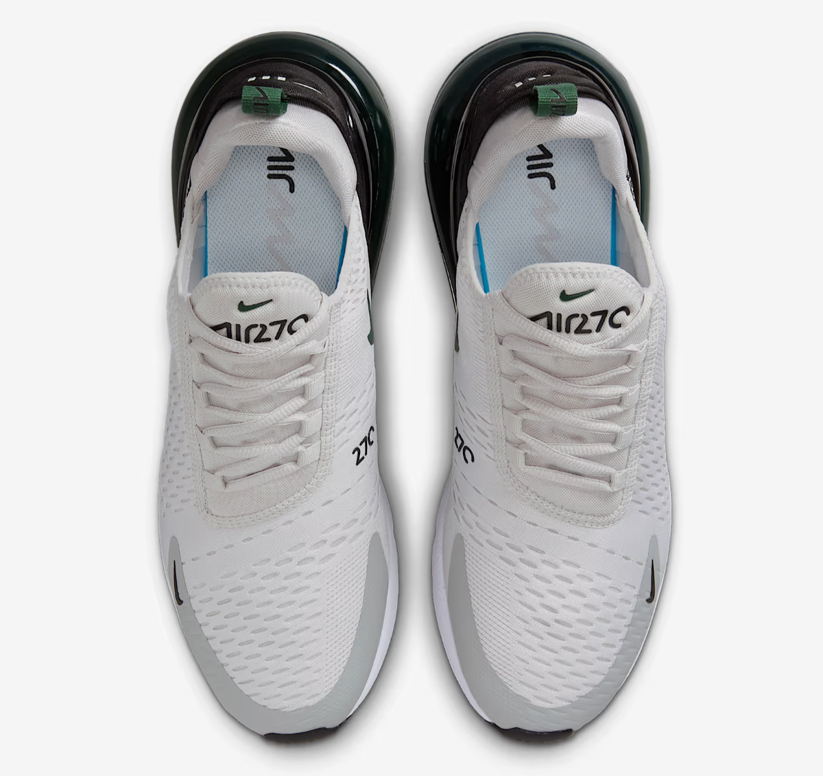Nike Air Max 270 Shoes Vast Grey Light Smoke Grey Black  display picture 1