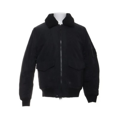 Firetrap, Fliegerjacke, Herren, Größe: M, Schwarz, Baumwolle/Polyester #8I9