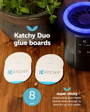 Duo Glue Board Refills (8 Pack) – Catcher & Killer for Mosquito, Gnat, Moth &...