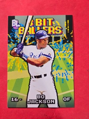 2023 Topps Big League 8-Bit Ballers #8B18 Bo Jackson, cd1