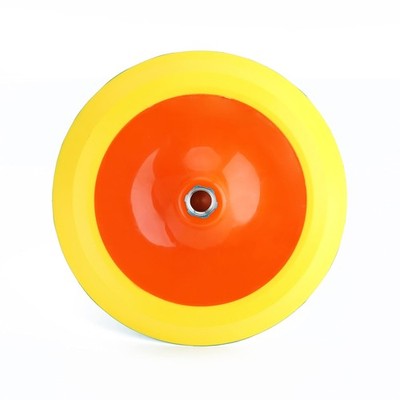 Ouya 8 inch Hook and Loop Polishing Pads 5/8 -11 Thread Backing Pla... Fas