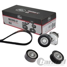 GATES KEILRIPPENRIEMEN-SATZ passend für MERCEDES-BENZ C-KLASSE E-KLASSE SLK |