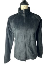 Women s Marmot Flair Fleece Hooded Zip Jacket Black Medium