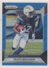 2016 Panini Prizm Light Blue Prizm 132/199 Travis Benjamin #96 1og