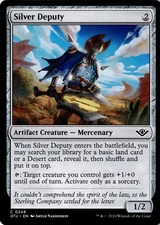 Silver Deputy Non-Foil Outlaws of Thunder Junction 248 NM MTG