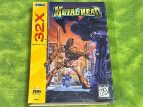 Metal Head Sega 32X Complete CIB! Authentic! Good Condition tested & working !!!