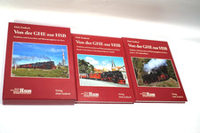 Dirk Endisch : Von der GHE zur HSB Harzer Schmalspurbahnen Band 1 + 2  NEUWERTIG