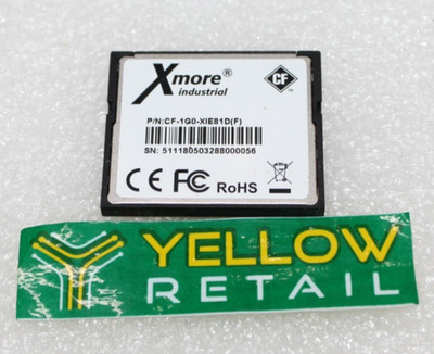 XMORE CF-1G0-XIE81D(F) COMPACT FLASH MEMORY CARD CF1G0XIE81D