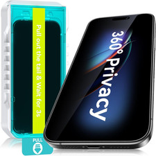 2-Pack for Iphone 17 Pro Max/16 Pro Max 360  Privacy Screen Protector - 4-Way An