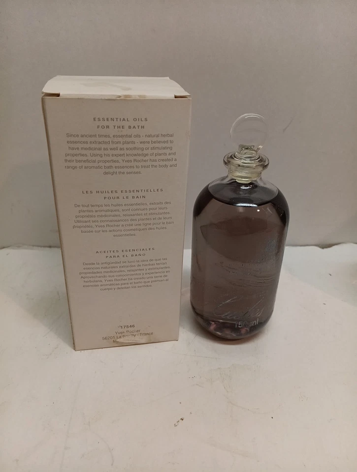 YVES ROCHER LAVENDER SOOTHING & RELAXING BATH ESSENTIAL OIL 150ml/5oz VINTAGE - Image 3 of 4