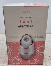 Gold Visage Nano Ionic Facial Steamer  All Skin Types, Cleanse, Hydrate, Soften