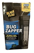 Black Flag UV White Light Bug Zapper 2000 Volt 1/2 Acre Insect Killer BZ-20