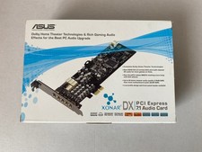 Scheda audio Asus Xonar DX PCI Express 7.1 Dolby nuova con scatola mai usata (scatola aperta)