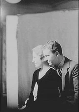 Drum,John,Mrs,unidentified man,group portraits,acetates,Arnold Genthe,1933