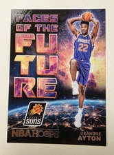 DeAndre Ayton Basketball Rookie Card RC Faces Of The Future NBA Hoops Suns MINT