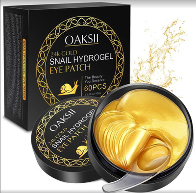 Oaksll 24K Gold Snail Hydrogel Eye Patch
