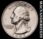 1949 Washington Quarter- Semi-Key Better Date  #i4375