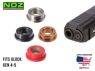 NDZ PERFORMANCE NDZ Glock Gen 1-3 to Gen 4-5 Universal Guide Rod Adapter Stainless Steel PVD