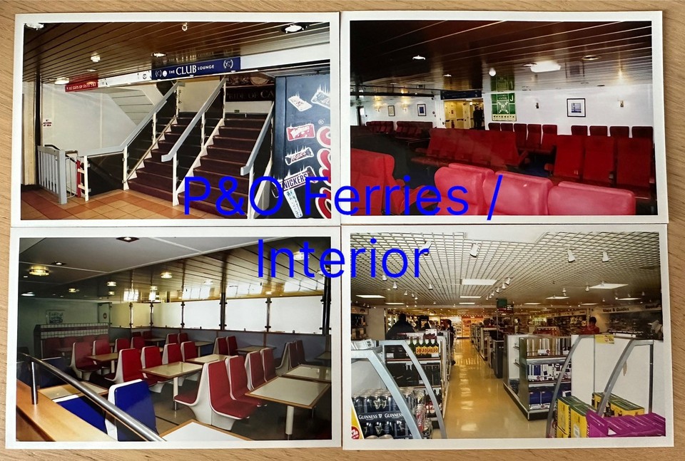 Britain/France/Dover/Calais/Kent/Cant/Burg / P&O Ferries - 138 interior ...