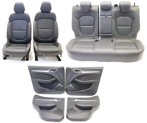 MG ZS EV Sitze Lederausstattung Sitzausstattung Sitz Heizung Rücksitzbank Black