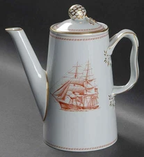 Spode Trade Winds Red  Coffee Pot 1022114