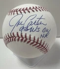 Joe Carter autographed auto official MLB baseball (w/ "93 WS GW HR") MLB Holo