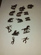 Soldatini Atlantic/ Airfix o altro scala 1/72 " Caccia al Bisonte"