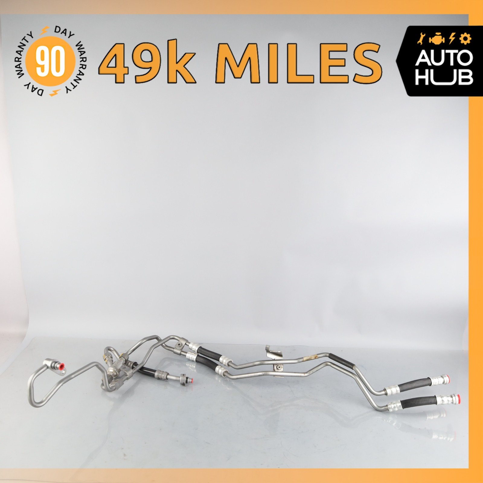 13-15 Bentley Continental GTC GT 4.0L V8 Transmission Oil Cooling Line Set OEM