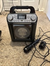 Singing Machine SML652P HDMI Groove Mini Portable Karaoke System with Bluetooth