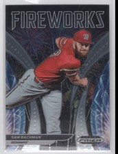 #F-SB 2021 Prizm Draft Picks Fireworks } Sam Bachman Miami (OH) RedHawks