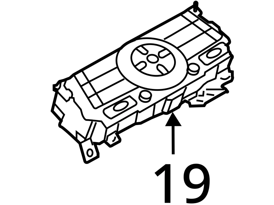 Info-GPS-TV Screen Control Fits 14-17 INFINITI QX50 3054426 - Image 4 of 4