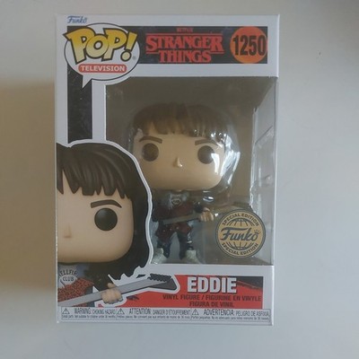 Stranger Things Eddie Munson Funko Pop Special Edition Vinyl Figur