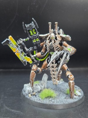Games Workshop Warhammer 40k Necron Skorpekh Lord gut bemalt