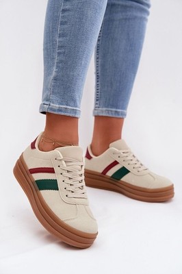 Plateau Sneaker Einlegesohle Modisch & Bequem, Model 224419 Step in style